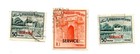 Pakistan Service Officials Lot     R1   50p X3     Pictorials   Crescents     Used
