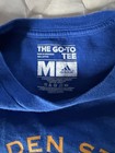 Adidas Golden State Warriors Stephen Curry  30 Men s M Blue yellow Nba T-shirt