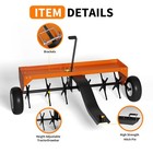 48  Lawn Aerator Tow Behind Plug Aerator Tow Behind Pull Behind Aerator For Lawn