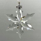 Swarovski 2015 Annual Christmas Ornament Large Crystal Snowflake 5099840 W Box