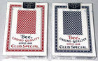 2 Bee Standard Poker Decks  1 Red   1 Blue   Us Playing Card Company New Sealed