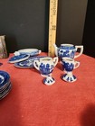 Vintage Blue Willow Occupied Japan Childs Tea Set