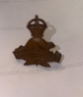Wwi Canadian Army Pay Corps Cap Badge Kc W Lugs Beaver