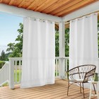  Cabana Solid Heavyweight Indoor Outdoor 54 w X 96 l  pack Of 2  Winter White