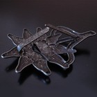 German Army Ww Ii Edelweiss Badge Metal Pin Brooches For Hats