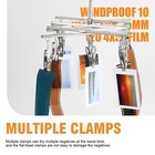 Folding Film Drying Rack Negative Hanger Dryer Darkroom Processing Kit 10 Clips