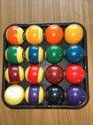 Vintage Brunswick Centennial Premium Billiard Balls Nice Patina Good Condition