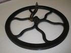 Antique Singer Treadle Sewing Machine Parts Cast Iron Belt Pulley Wheel 