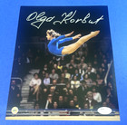 Olga Korbut Signed 8x10 Photo Jsa Coa N07880  sticker Only 