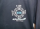 Bradford Street East Brooklyn N y  Fire Dept Lt Jimmy Blackmore E332 T-shirt Rip