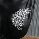 1pc Elegant Rhinestone Enamel Brooch Fashion Corsage Lapel Pin For Women