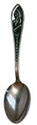 Vintage Indian Chief   Wisconsin   Badger State Travel Souvenir Collector Spoon