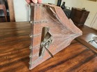 Antique Victorian Ship Patent Model Folding Propeller Mechanism Stern Post Worm 