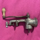 Vintage Universal No 2 Food   Meat Chopper   Grinder Cast Iron Table Clamp