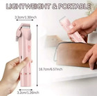 2 In 1 Dual Head Electric Lady Waterproof Shaver Razor For Women            