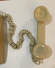 Vintage Itt Stromberg Carlson 60s 70s Beige Tan  Rotary Dial Desk Telephone-guc