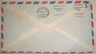 Postal History Cover 1958 Jordan Jerusalem To Ny Usa