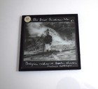 Ww1 Belgian Solder At Halen Near Ruined Cottages Magic Lantern Slide Photo