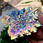 344g A    Gram Rainbow Crystal Element Bi Gemstone Mineral Specimen