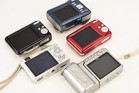 Lot Of 5 Digital Cameras Kodak Fujifilm Sony Nikon As-is For Parts Repair V21