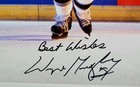 Wayne Gretzky Autographed Best Wishes  8x10 Photo  coca-cola
