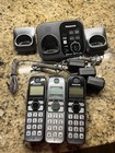 Panasonic Bluetooth Cordless Phone 3 Handsets Answering System Dect 6 0