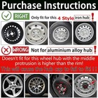 Auto Hubcap Set  R16 Hubcap Wheel Cover Replacement  R16 Snap On Wheel Cover Kit