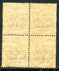 Italy 1903 Colony Eritrea  2   Orange Brown Block Of 4 Scott  20 Mnh T547