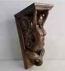 Corbel Mermaid Of Wood Decorative Carved Wooden Corbel Wall Hanging Home Decor