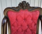 Antique Wood Carved Throne Chair