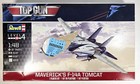 Revell 1 48 Scale Maverick s F-14a Tomcat Top Gun Plastic Model Kit No  85-5872