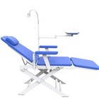 Dental Portable Mobile Delivery Unit Air Compressor Suction folding Chair 4 Hole