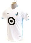 Adidas Mls Minnesota United Fc White Away Authentic Jersey Men s Nwt