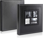 Photo Album 4x6 500 Pockets Photo  Extra Large Capacity Holds 500 Black