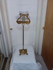 Vintage Brass Lyre Music Stand 