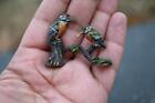 Extremely Beautiful Antique Cold Painted Austrian Vienna Bronze Kingfisher Birds