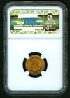 1904 Russian Empire Gold Coin 5 Rouble Ruble Ngc Ms67 Russia    532