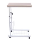 Bed Side Table Hospital Overbed Rolling Tray Adjustable Bedside Working Desk Usa