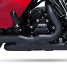 Vance   Hines 46332 Power Duals Black Pcx Header Exhaust For Hd Dresser
