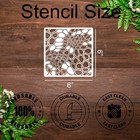 Camo Stencil For Spray Paint 6inch Camo Paint Stencils Camouflage Stencils Te   