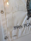 Tiger Woods Le Uda Signed 89th 2007 Pga Championship Golf Pin Flag Major Open Ud