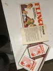 Vintage 1976 Flinch Famous Card Game Original Box Parker Brothers