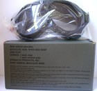 Stemaco Military Goggles Sun Wind Dust Vintage 1974 Clear   Extra Grey Lens New