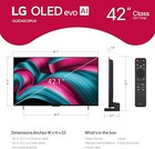 Lg Oled42c5p 42 Inch Class Oled Evo Ai C5 4k Uhd Hdr Smart Tv - 2025 Model
