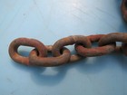 40 Inch Rusty Boat Anchor Chain Tiki Hut Bar Nautical Decor Steampunk  ac253d 