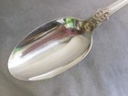 Tiffany   Co English King 1885 Sterling Silver Serving Tablespoon 8 5 8  Mono