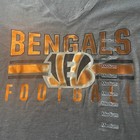 Nfl Team Apparel Cincinnati Bengals Gray Shirt Women   s M Bengals Logo Nwt 
