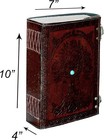 Tree Of Life Leather Journal 600 Pages Embossed Notebook Blue Stone Diary