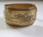 1933 Souvenir Cuff Bracelet - Chicago s World Fair  a Century Of Progress 