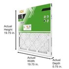 20x20x1 Pleated Air Filters Replacement For Furnace  Merv 8 Ac Hvac Fpr 5 3-pack